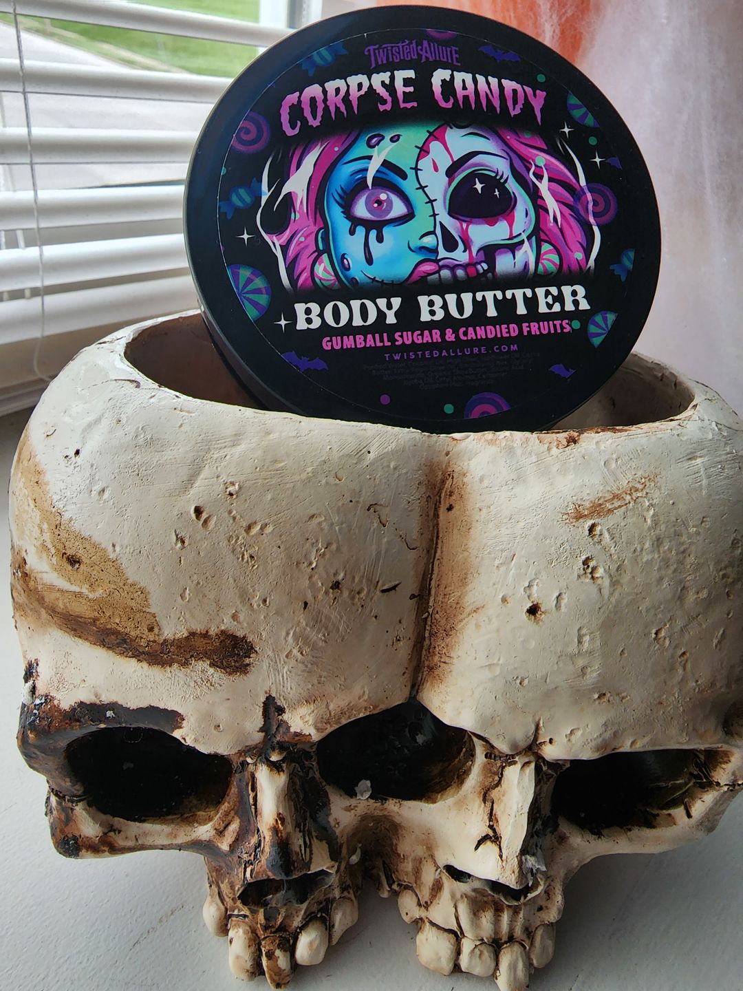 Customer photo review of Corpse Candy Body Butter (Gumball sugar & Candy Fruits)