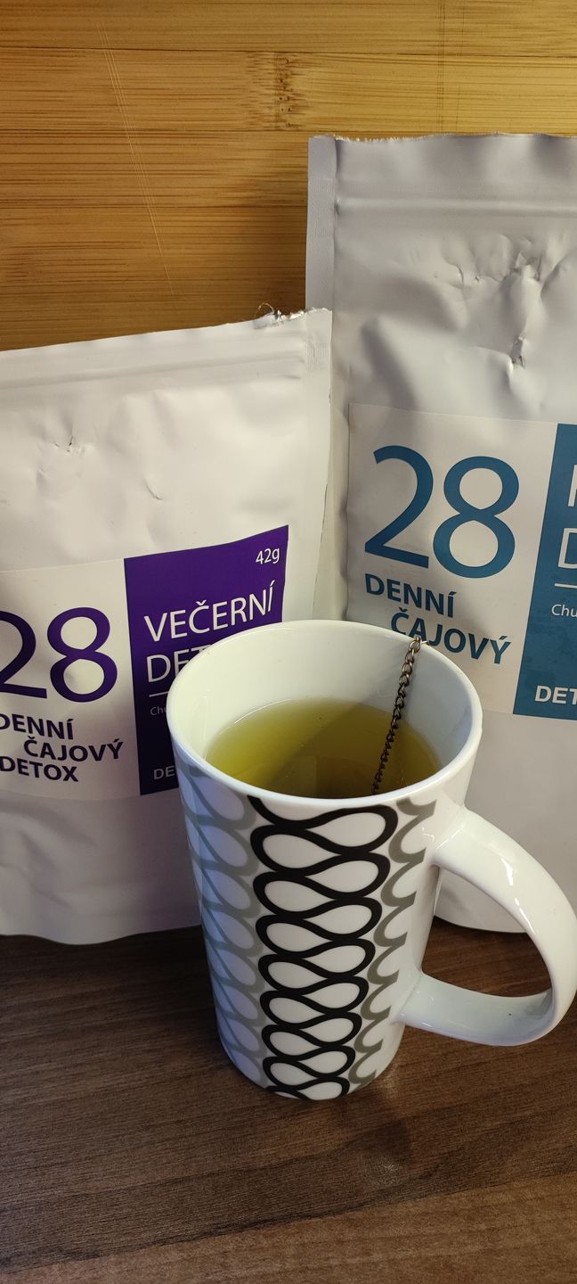 Customer photo review of Ranní Detoxikační čaj (28 denní)