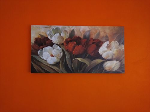 Customer photo review of Orange Flowers