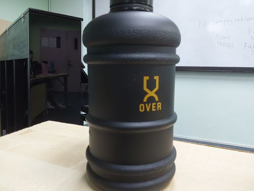 Customer photo review of 2.2L Oversized Bottle with Flip Cap
