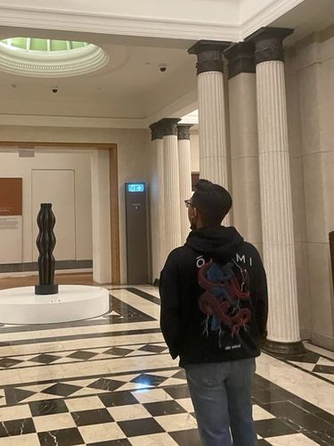 Customer photo review of 'Chase' Graphic Tee