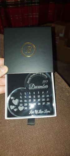 Customer photo review of Mother's Day Heart