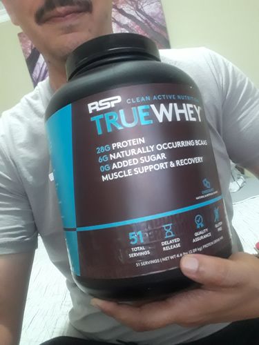 Customer photo review of RSP Nutrition TrueWhey Proteina 4.6 Lb