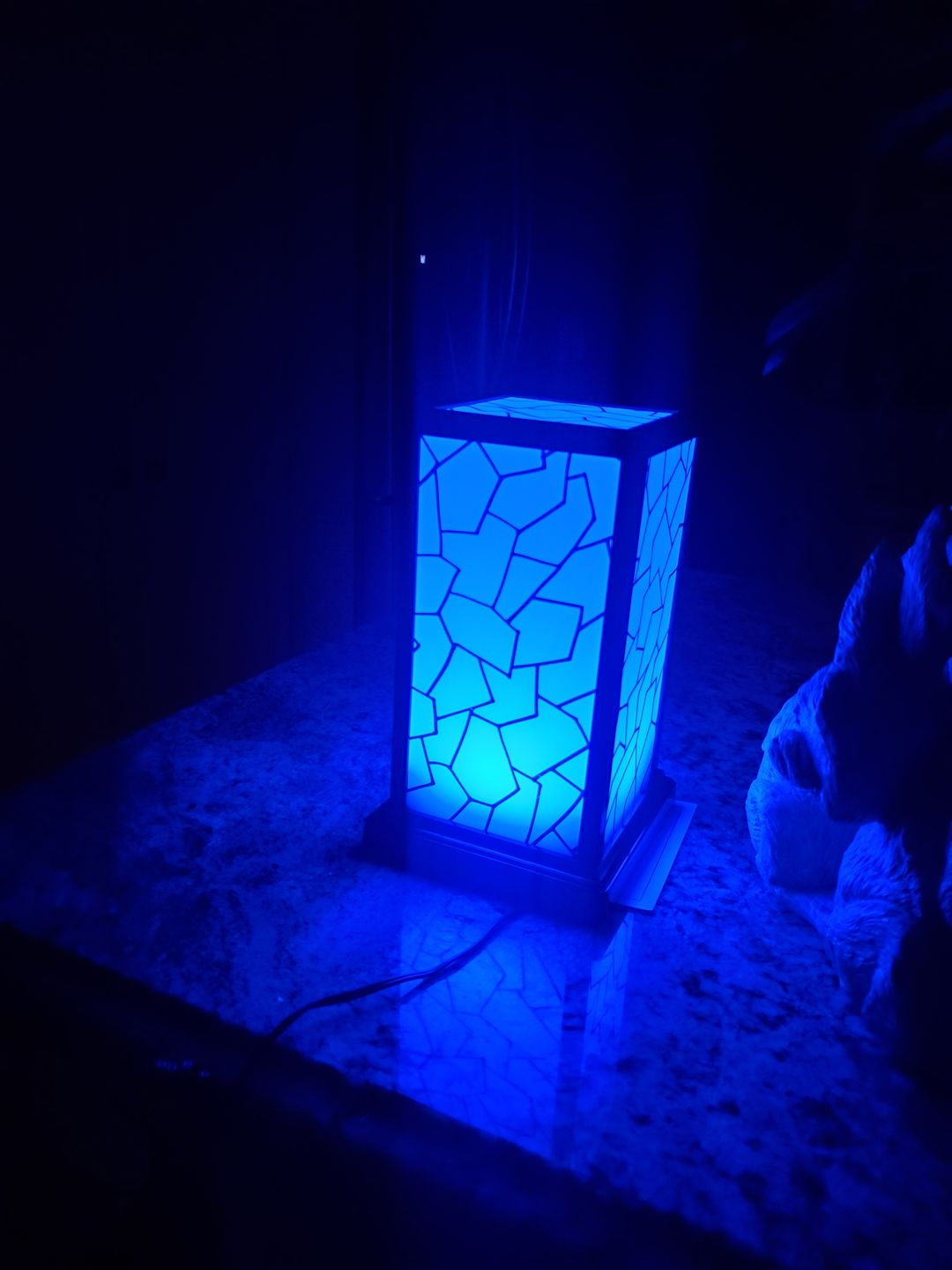 Customer photo review of Classic Friendship Lamps Imperfect