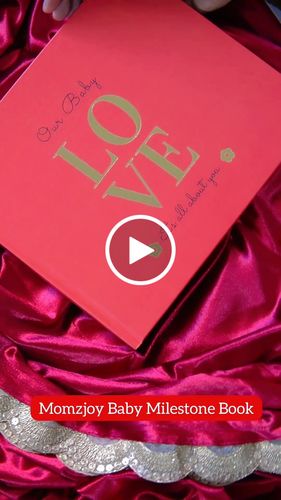 Customer video review of Momzjoy Love Newborn Baby Record Book