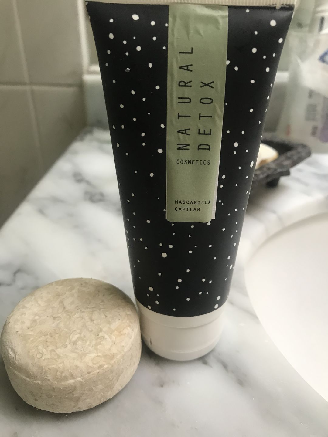 Customer photo review of MASCARILLA CAPILAR