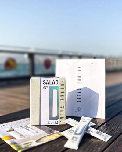 Customer photo review of Detox Salad Drink Mix 7 Sachets #Allklear