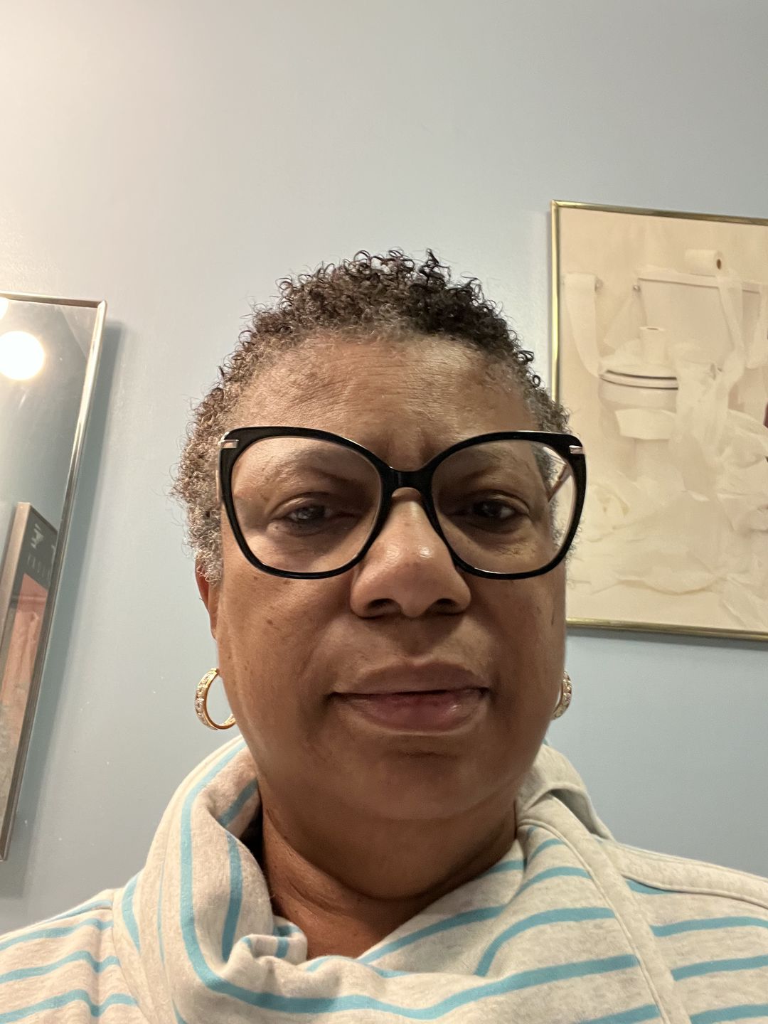 Customer photo review of Wash and Go System with Heavy Hold for Curly Hair