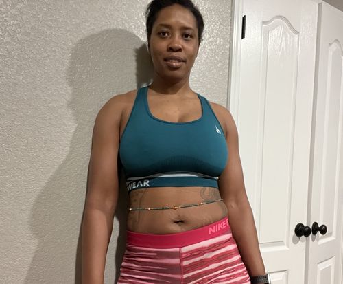 Customer photo review of Goddess Vibrations Clasp Waist Beads