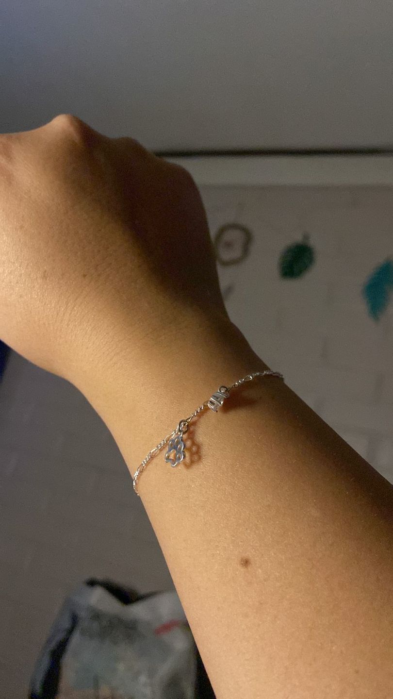 Customer photo review of PULSERA JULIETA PLATA