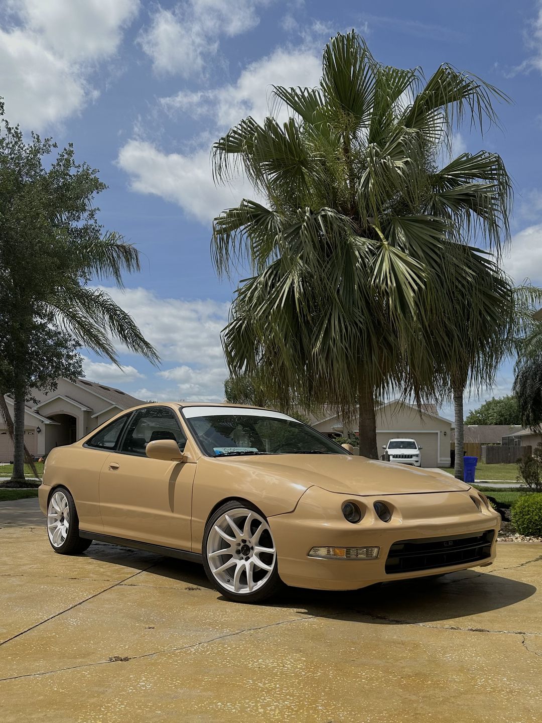 Customer photo review of High Glossy Decent Burlywood / Sand Vinyl Wrap