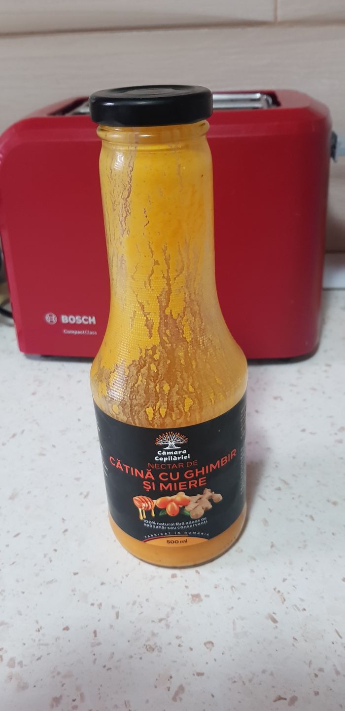 Customer photo review of Nectar de Cătină cu Miere și Ghimbir - 500ml