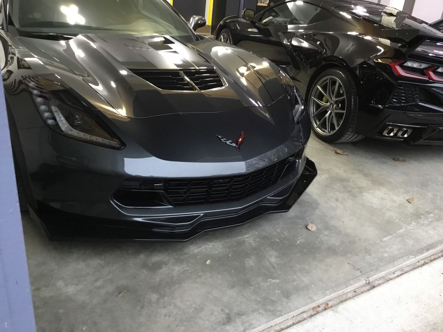 Customer photo review of Corvette C7 Stage 2.5 ZR1 Conversion Extended Front Splitter