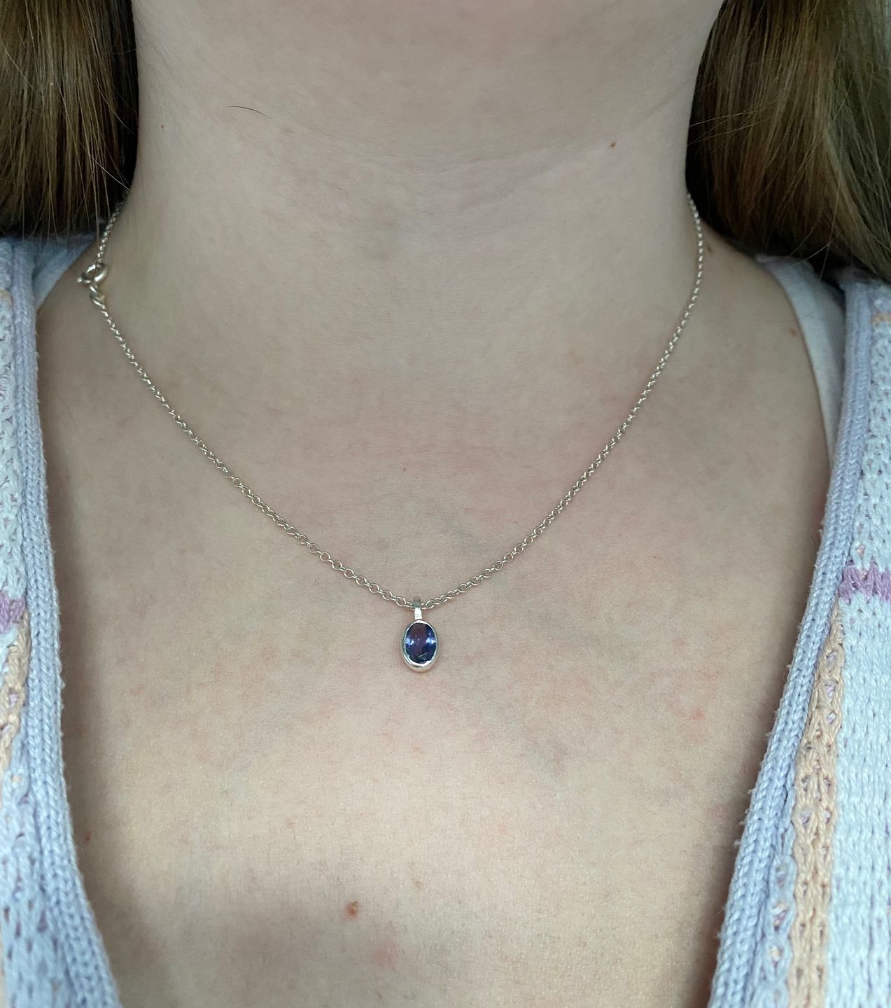 Customer photo review of Berlock September Iolit Silver