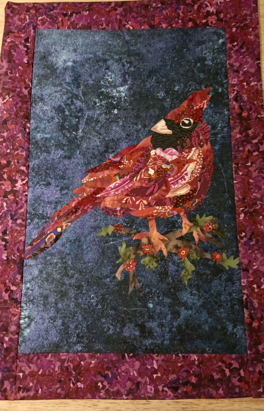 Customer photo review of Winter Cardinal Kit