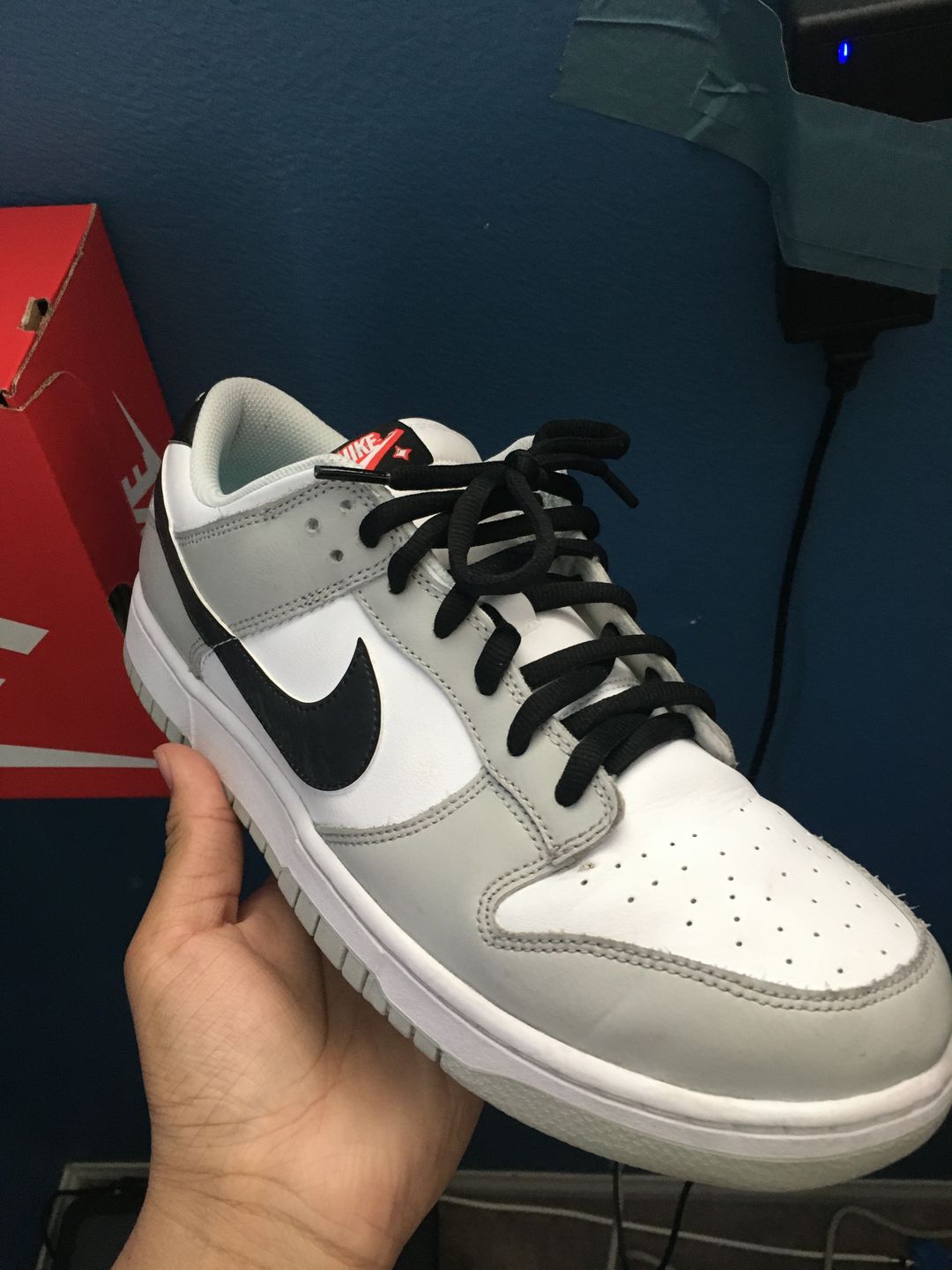 Customer photo review of Thick Oval Shoe Laces (Nike SB Laces)