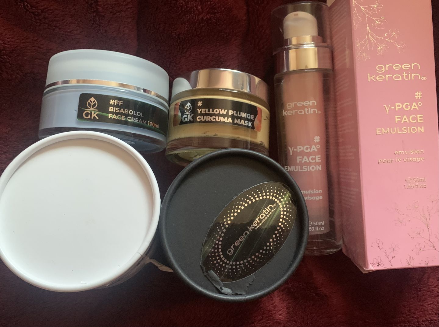 Customer photo review of BISABOLOL Crème Régénérante Pour Le Visage