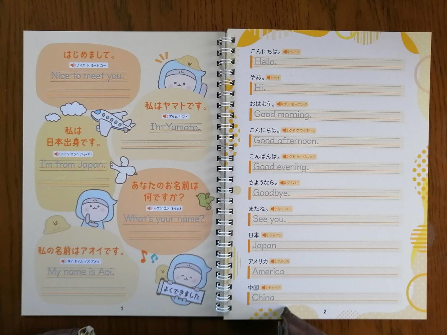 Customer photo review of 文字が消える!?まほうのドリル （アルファベット・ローマ字 / 小学英語 ３年生）