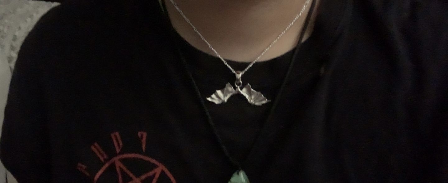 Customer photo review of DEATHWING PENDANT