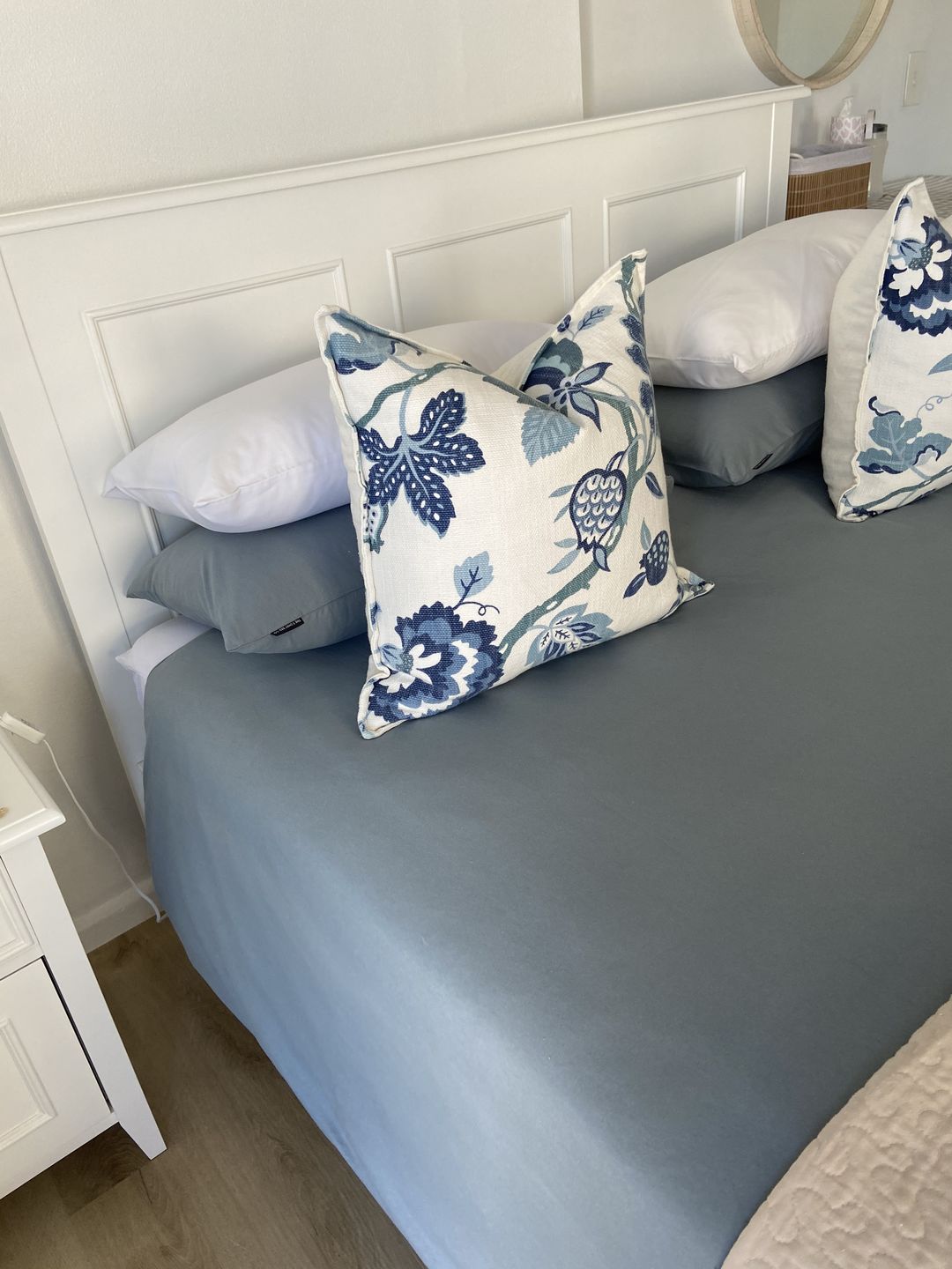Customer photo review of Seafoam Duvet Cover Set - NEW!
