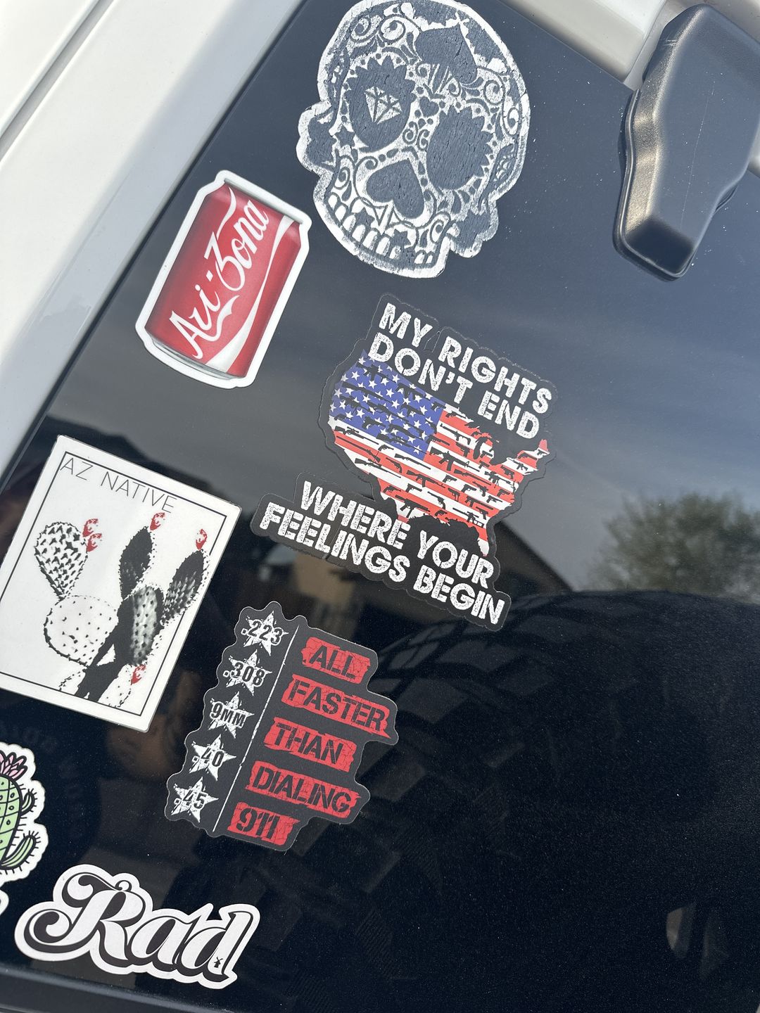 Customer photo review of All Faster than 911 Decal