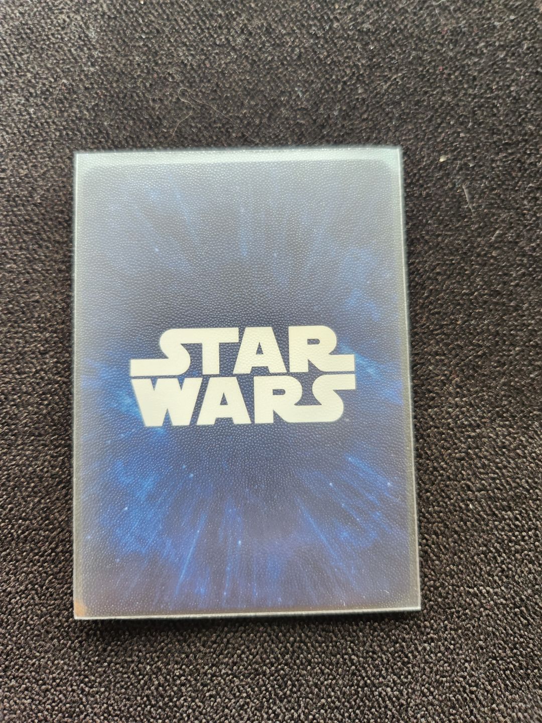 Customer photo review of Clear Matte Standard Size Card Sleeves
