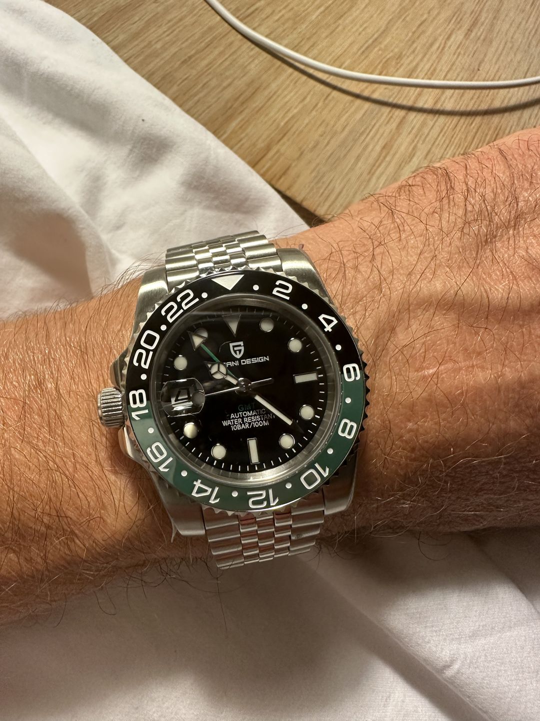 Customer photo review of Pagani Design PD-1662 "GMT-Master II"
