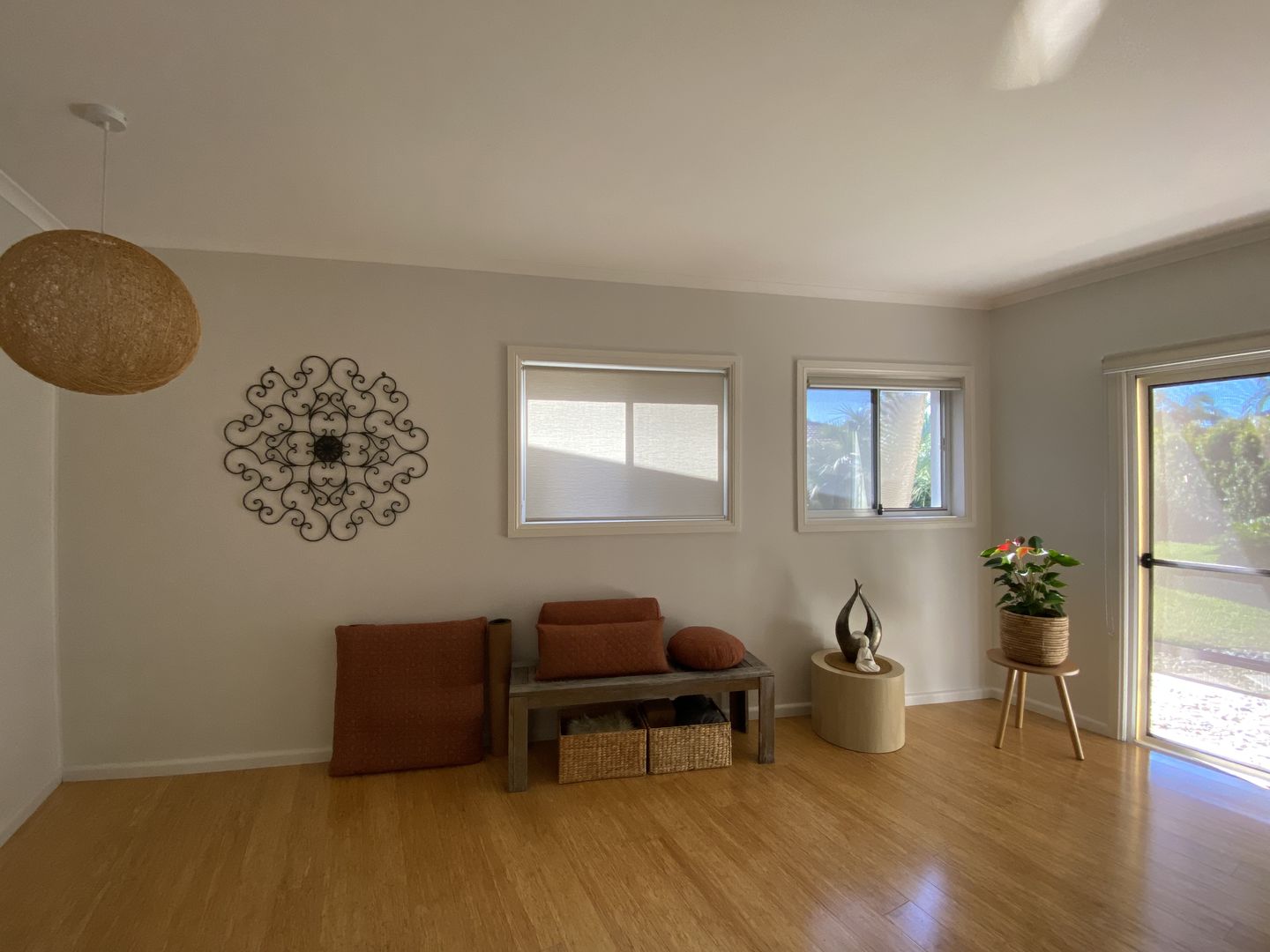 Customer photo review of Earth Star - Oval Yoga Bolster