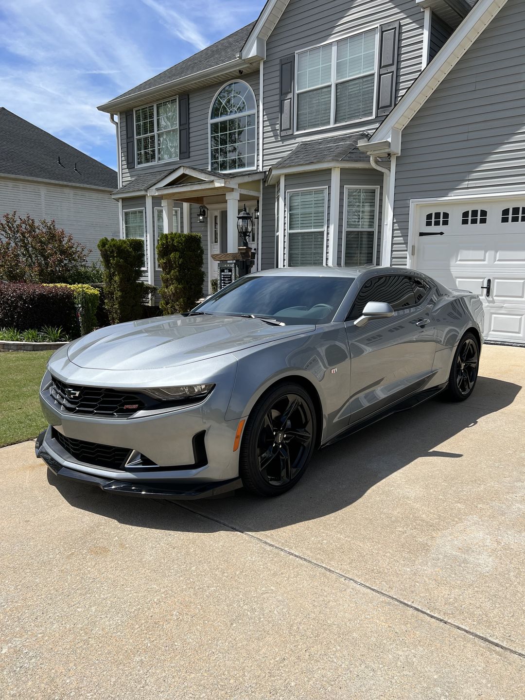 Customer photo review of Camaro ZL1 Conversion Front Splitter & Side Skirts