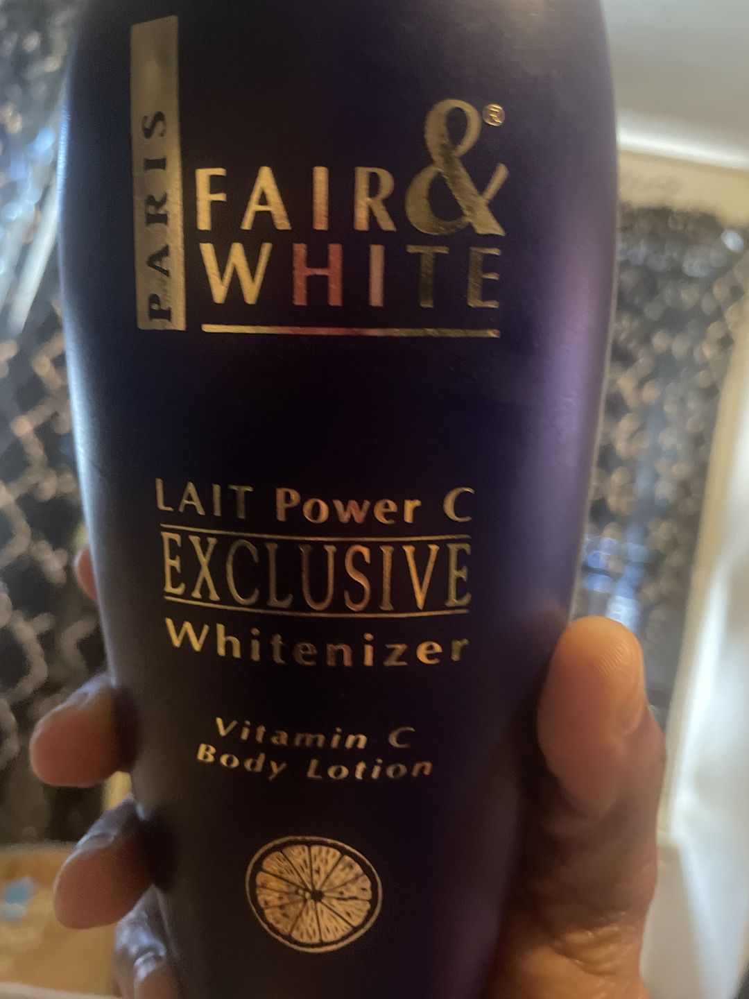 Customer photo review of Fair & White Exclusive Exfoliating Soap with Pure Vitamin C 7 oz / 200 gr