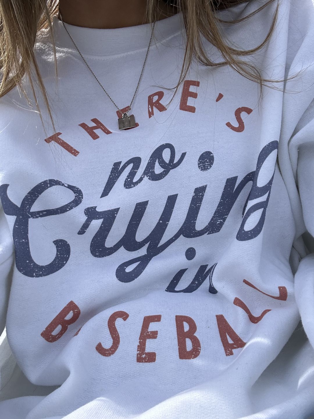Customer photo review of There's No Crying In Baseball