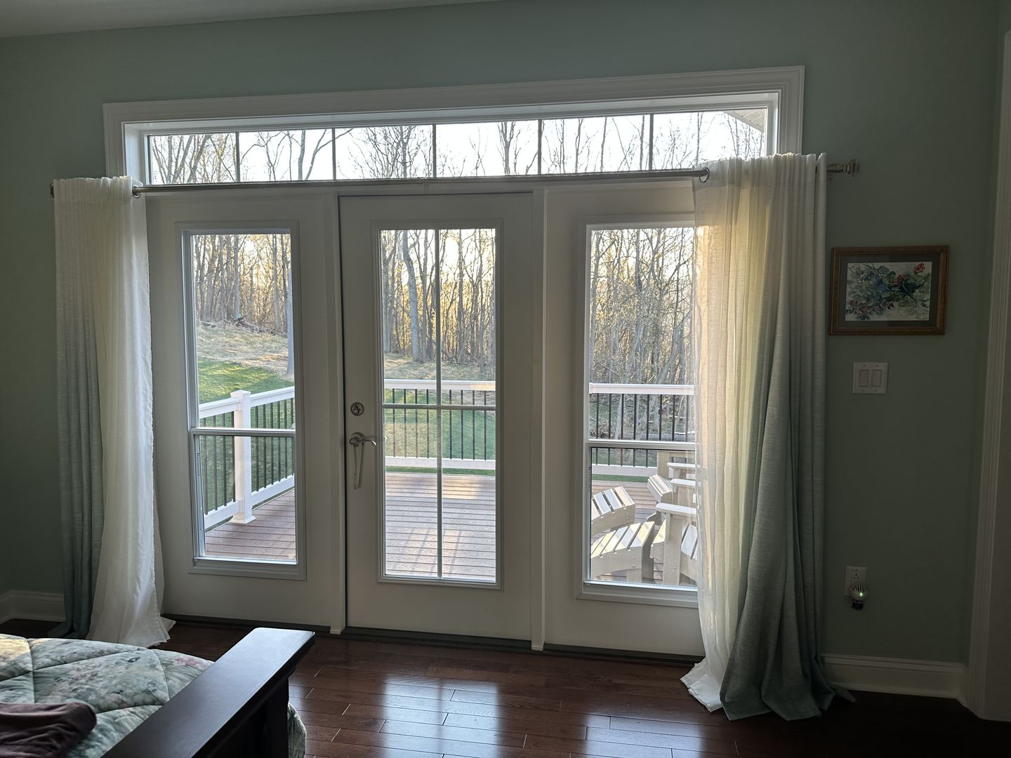 Customer photo review of Venting 1 Lite Glass and Frame Kit (Full Lite 24" x 66" Frame Size)