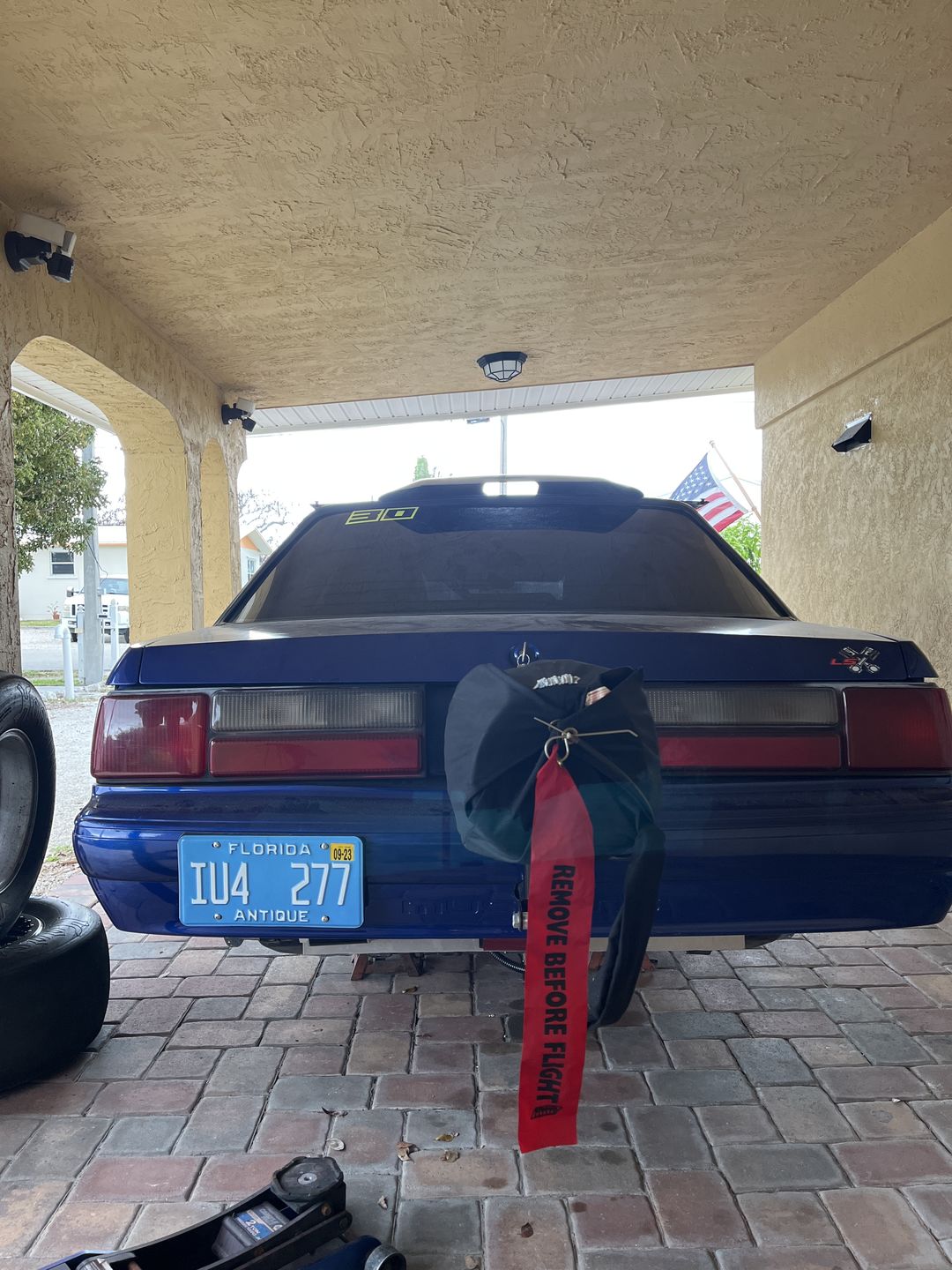 Customer photo review of Stroud Remove Before Flight Safety Tag/Pin