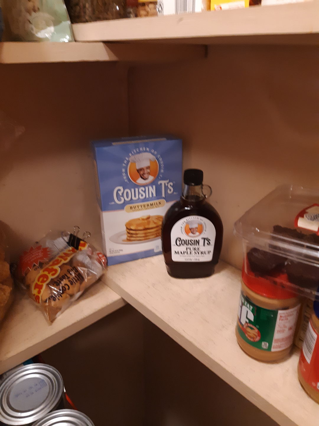 Customer photo review of Cousin T's Maple Syrup & Pancake Mix Bundle