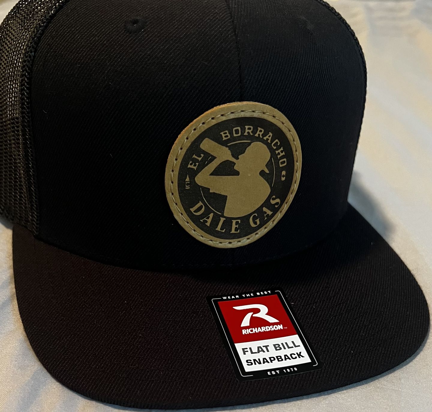 Customer photo review of Richardson 511 Custom Leather Patch Hat