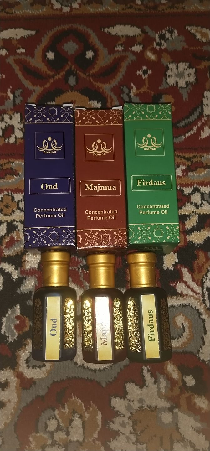 Customer photo review of Pack of 3 Perfection - Oud, Majmua, Firdaus