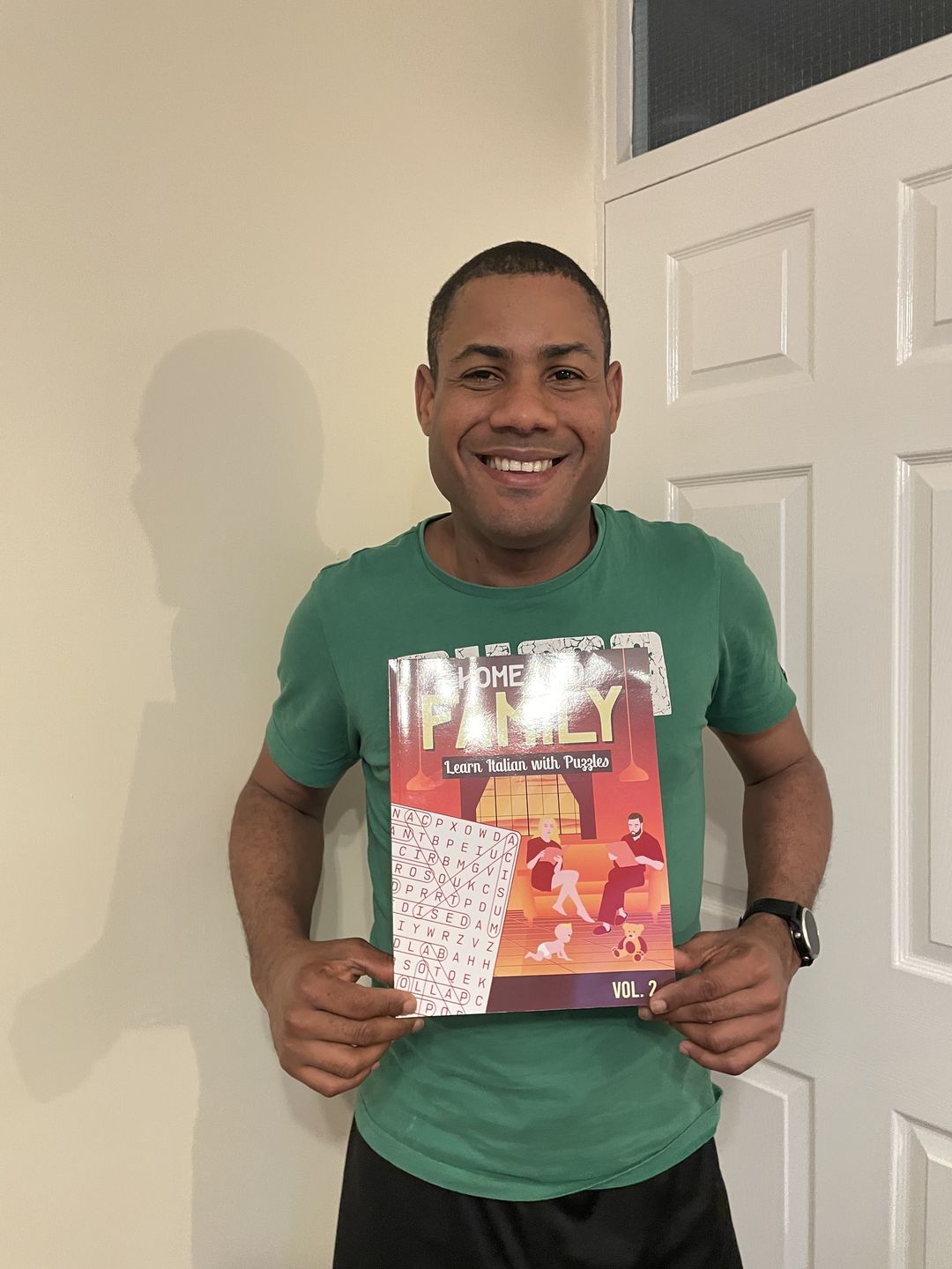 Customer photo review of Vol. 2 - Home and Family - Learn Italian with Puzzles (PAPERBACK)