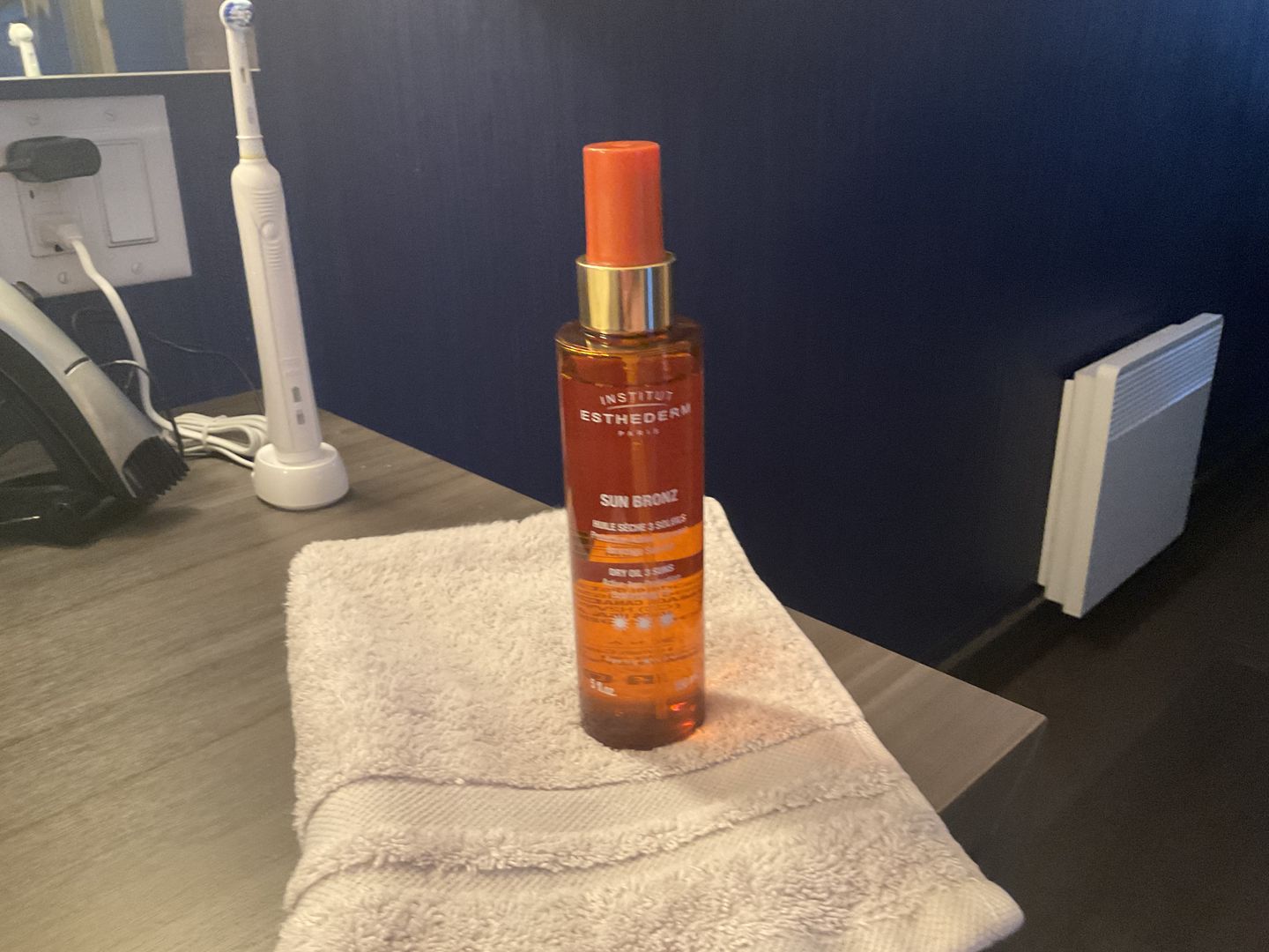 Customer photo review of Sun Bronz - Huile Sèche Corps 3 Soleils