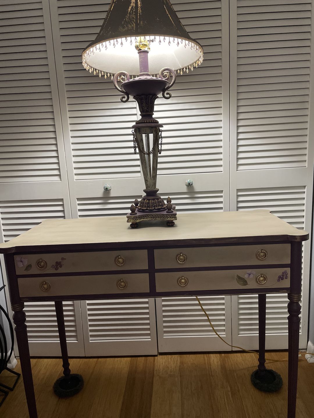 Customer photo review of Going Plum Crazy - One Step Paint