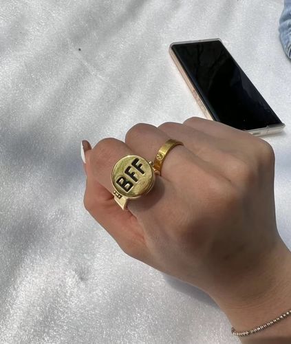 Customer photo review of Faisly™ - Best Friends Forever Ring