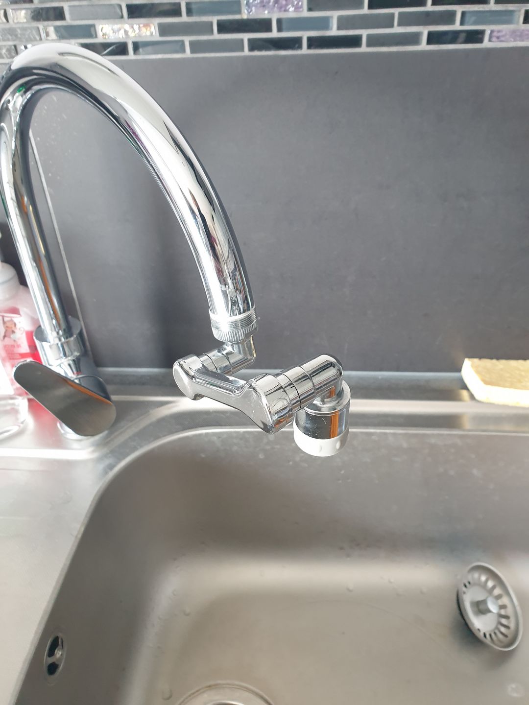 Customer photo review of Extension de Robinet Rotative (Universelle)
