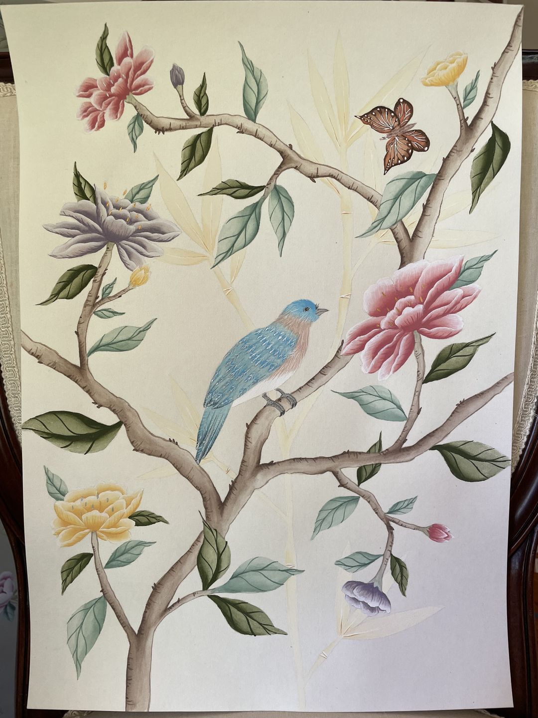 Customer photo review of Silk Paper
