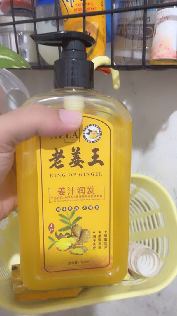 Customer photo review of Best Seller! Original Ginger Shampoo