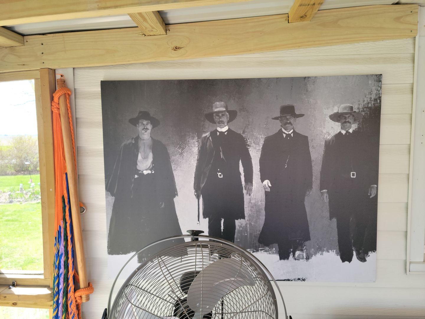 Customer photo review of Tombstone Wall Art