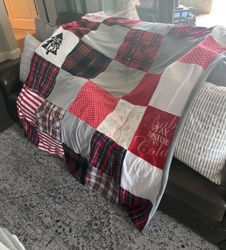 T-shirt quilt by Lauren from TX