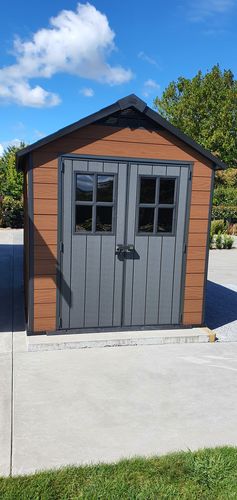 Customer photo review of Newton 759 Shed