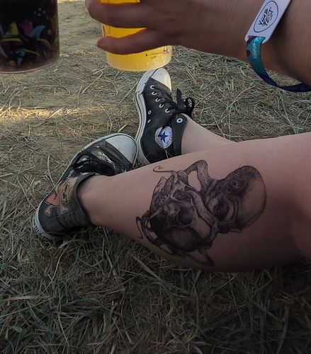 Customer photo review of La Pieuvre et le Crâne