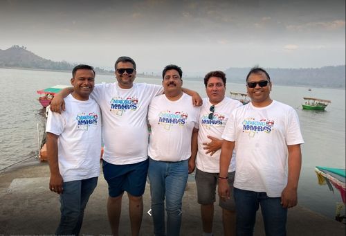 Customer photo review of Making Memories Matching Family T-Shirts Set of 3 and 4 for Dad, Son, Mom and Daughter