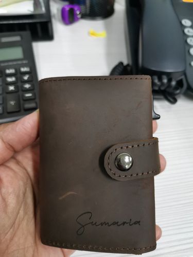 Customer photo review of EasyAccess RFID Blocking Smart Wallet
