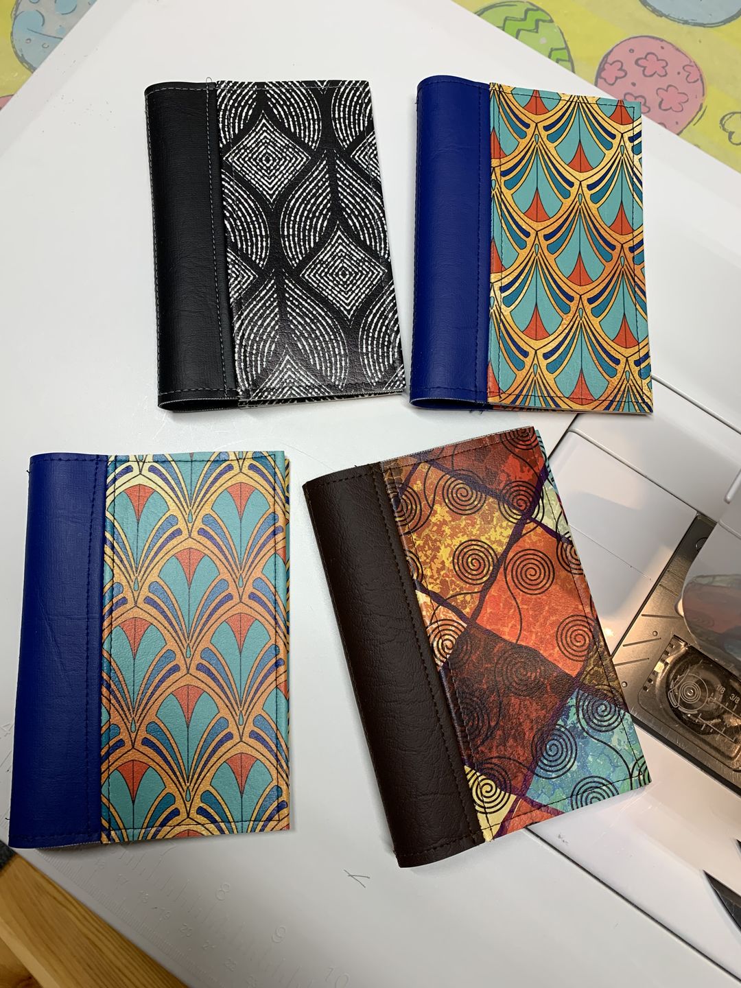 Customer photo review of Vinyl Passport Cover Pattern